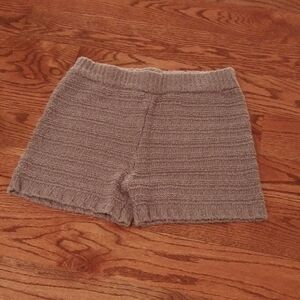 Free People Fp Beach Taupe Knit Shorts X Small